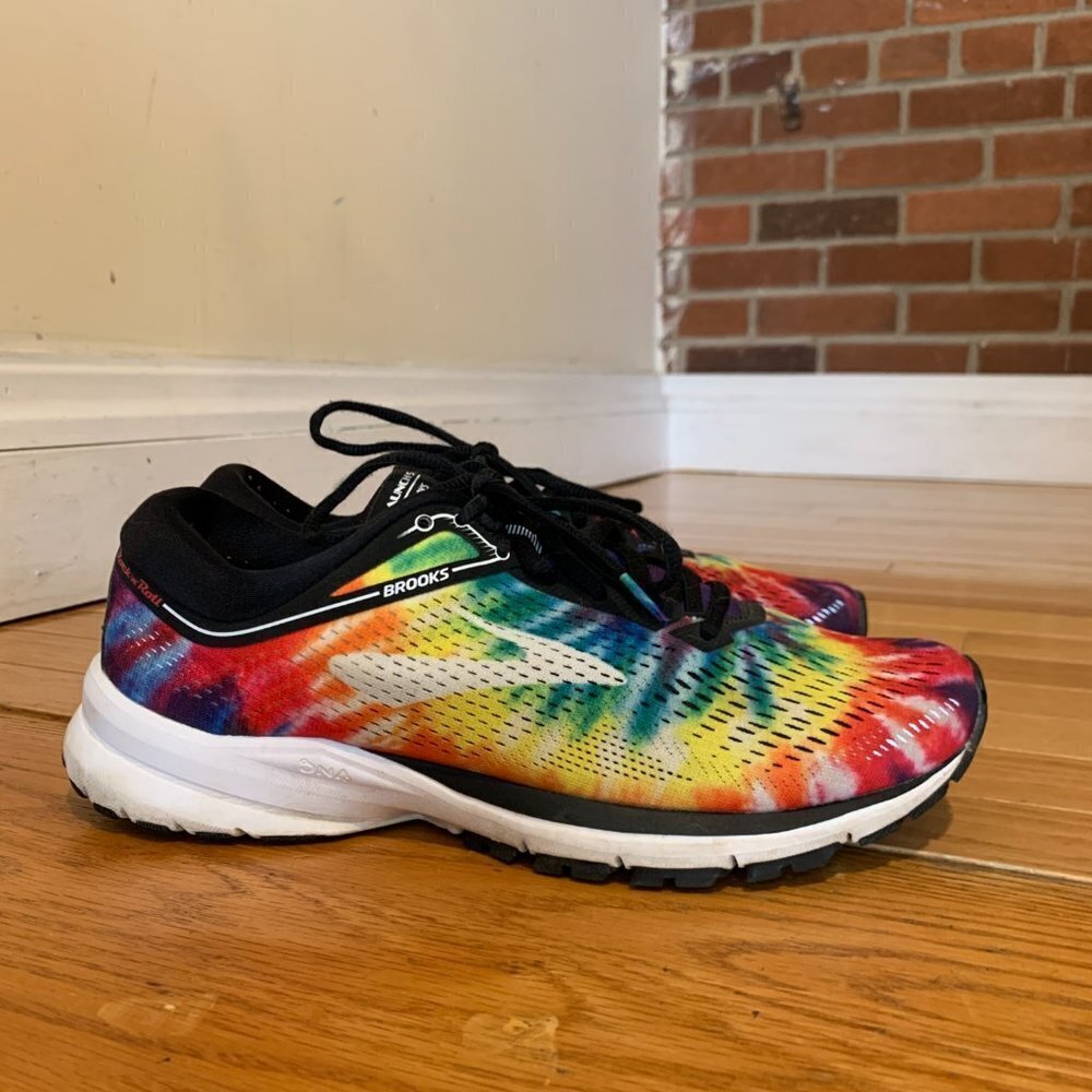 Brooks Launch 5 Sneakers Tie Dye Rock & Roll Marathon Series Athl… - Picture 3 of 13